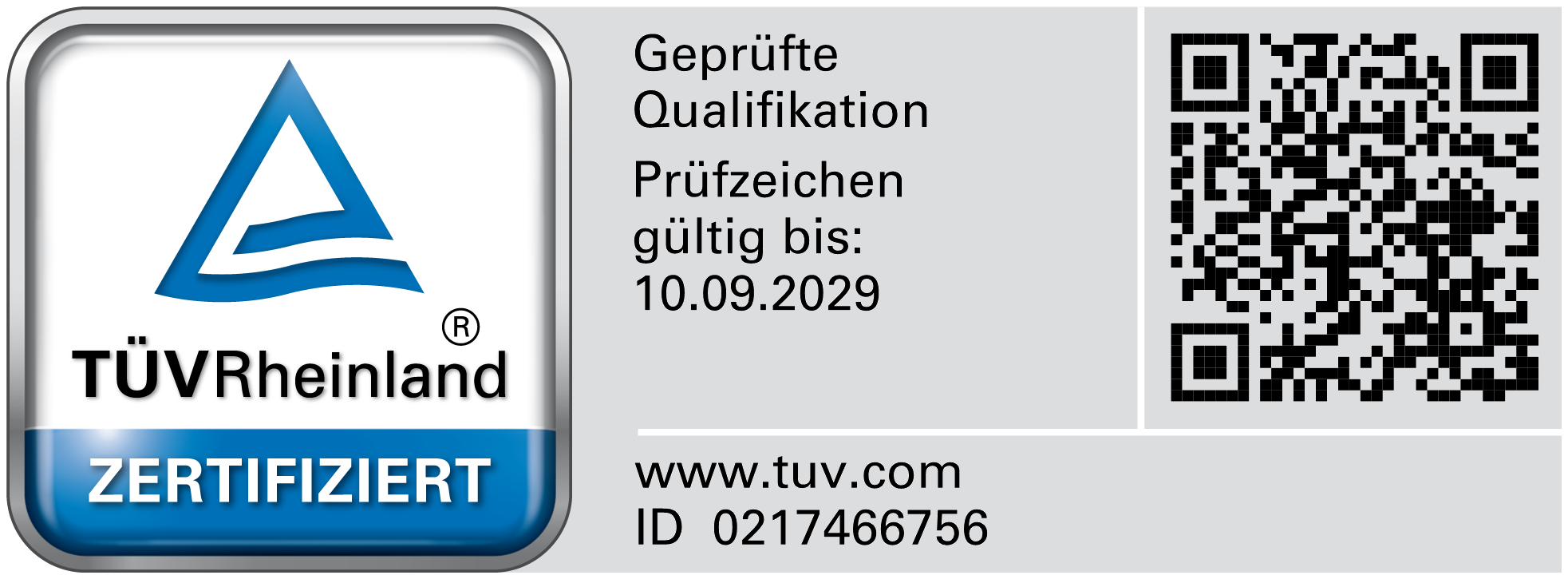 TÜV Rheinland geprüft, Experte für Verkaufspsychologie
